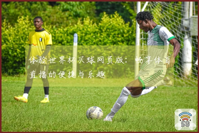 体验世界杯买球网页版：畅享体育直播的便捷与乐趣